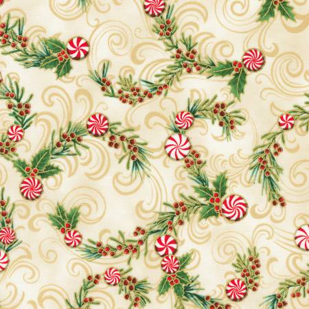 Holiday Flourish-Peppermint Twist Peppermint Candies Vanilla