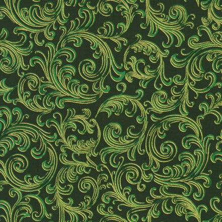 Holiday Flourish-Peppermint Twist Swirls Pine
