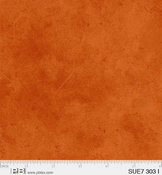 Suede Rusty Orange
