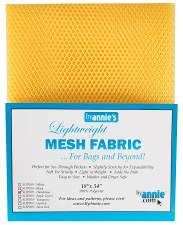 Mesh Fabric 18in x 54in Dandelion