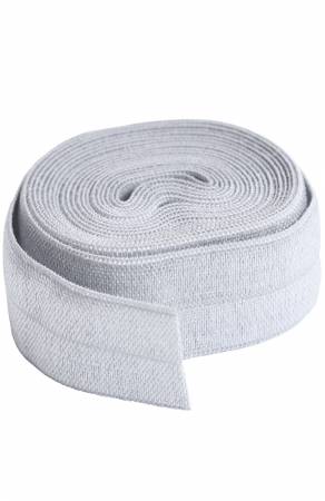 Annies Fold Over Elastic Pewter