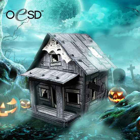 Clearance Freestanding Spooky Shack Design Pack