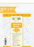 OESD StabilStick Template Sheets 8.5in x 11in