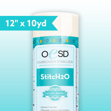 StitcH2O WashAway 12" x 10yd OESD