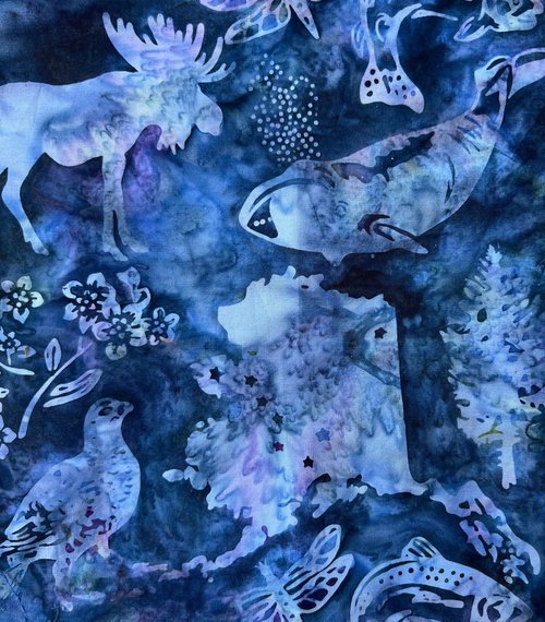 Hoffman Custom Alaska State Animals in Lapis