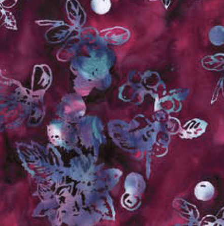 Bali Batik Custom Alaska Berries Chop Ruby