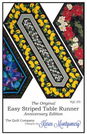 Easy Striped Table Runner Anniversary Edition