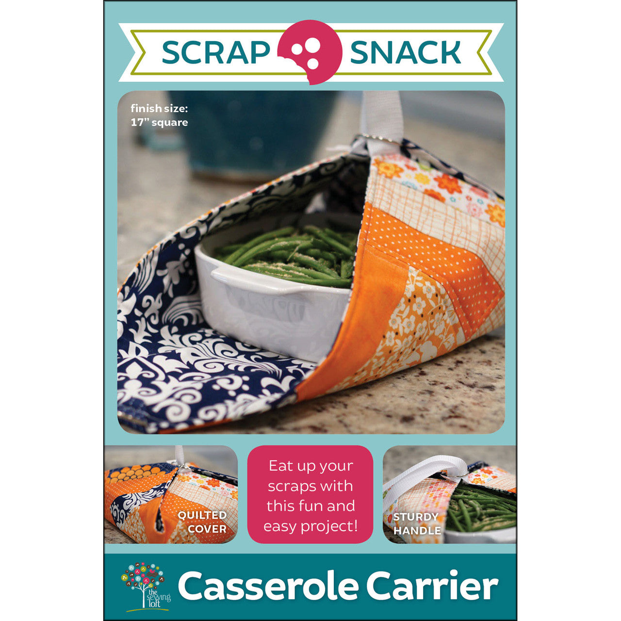 Scrap Snack Casserole Carrier