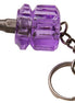 Keychain Mini Screwdriver Slotted Blue