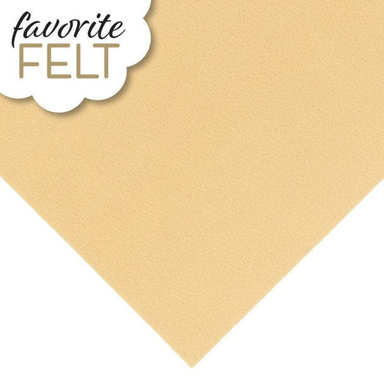 OESD Favorite Felt Tan 2/pk