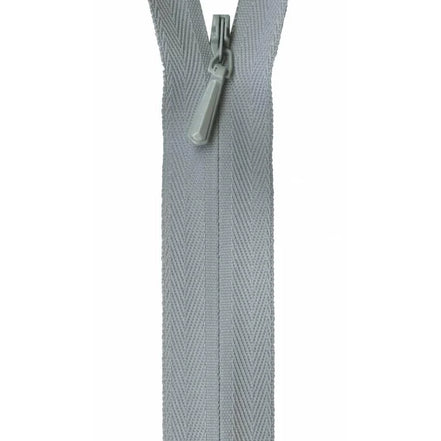 Unique Invisible Zipper 18" #574 Pearl Gray