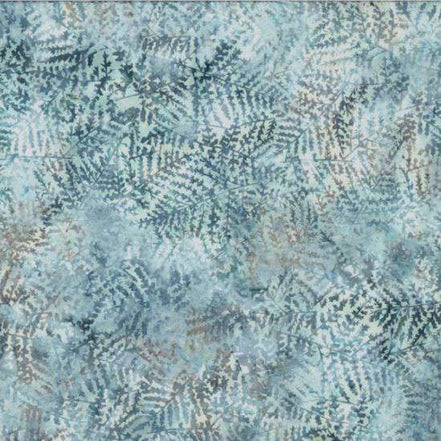 Hoffman Bali Batik Fern Bluegrass
