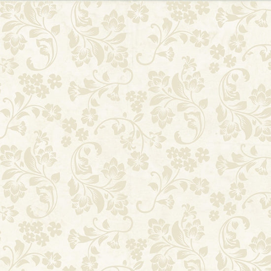 Hoffman Bali Batik Floral Oyster