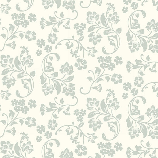 Hoffman Bali Batik Deco Floral Mist