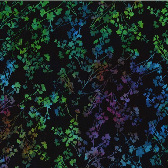 Hoffman Bali Batik Ditsy Bouquet Spectrum