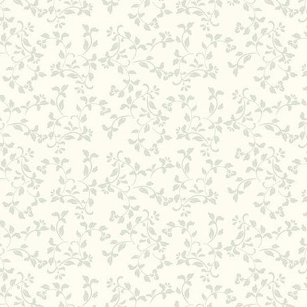 Hoffman Bali Batik Floral Swirl Mist