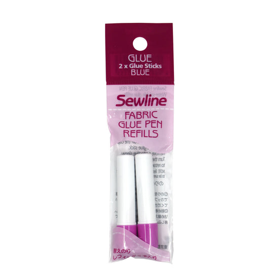 Sewline#1 Glue Refill Blue 2ct