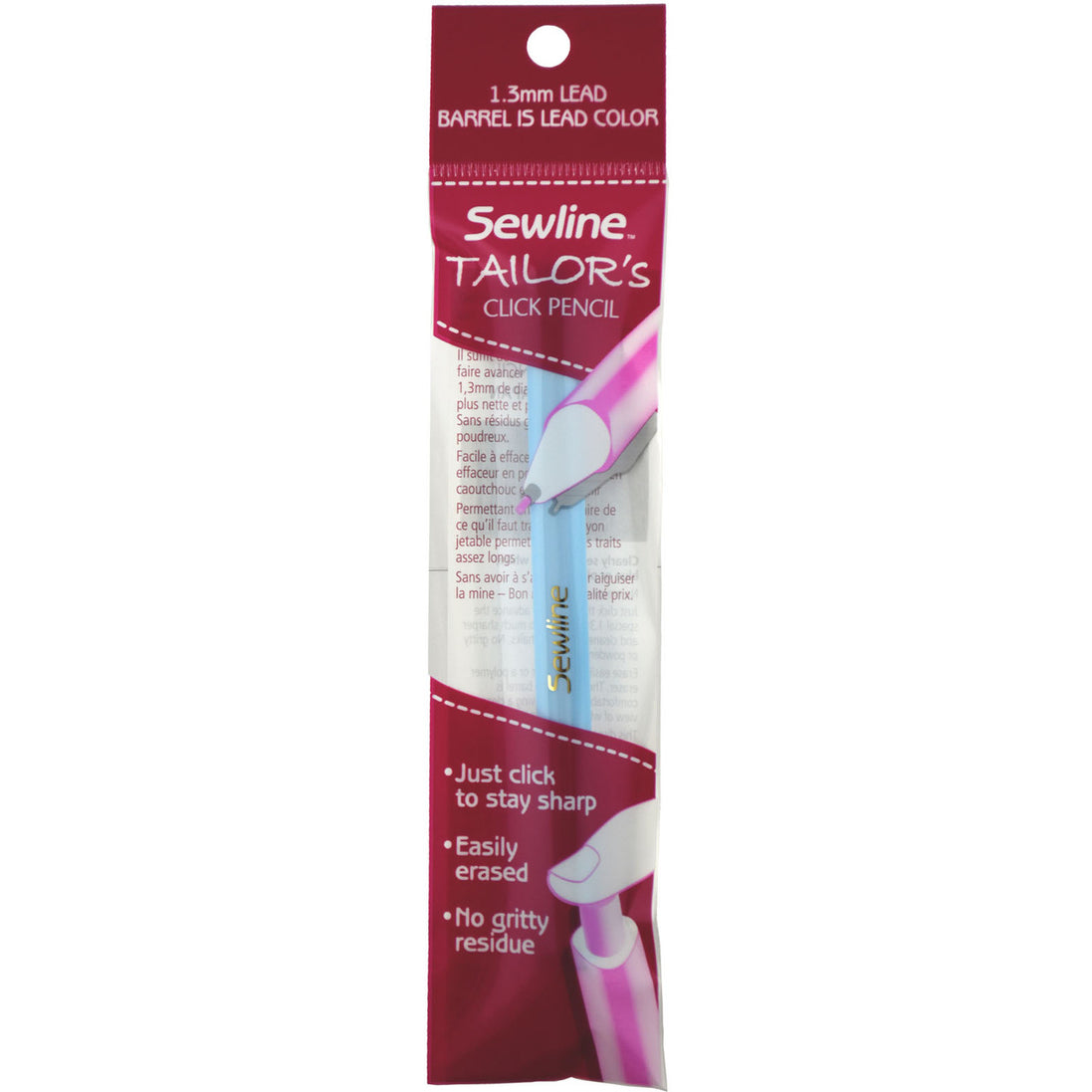 Sewline Fabric Pencil 1.3mm Blue