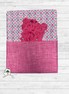 Kuspuk Fabric Kit 3-yds Plus - Pink Floral Geometric/Pink/Pink Trim