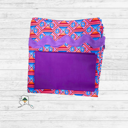 Kuspuk Fabric Kit 5-yds Plus -Pink geo flowers