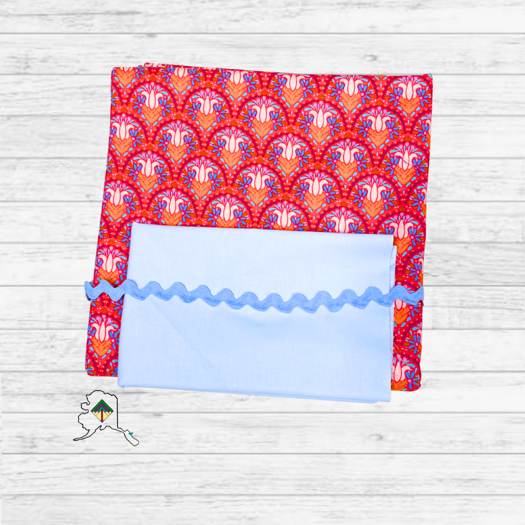 Kuspuk Fabric Kit 5-yds Plus - Anna's Shells blue