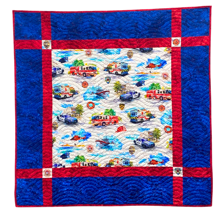 First Responders' Quilt Kit 52" x 52"