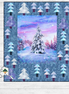 Blissful Winter Quilt Kit 60" by 72"