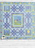 Iris Chain Quilt Kit 61" x 65"