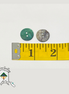 Green Glitter Buttons