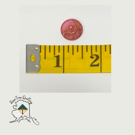 Pink Speckled Buttons