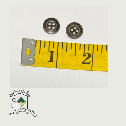 Small Jean Brass Buttons
