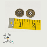 Med Jean Brass Buttons