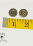 Med Jean Brass Buttons