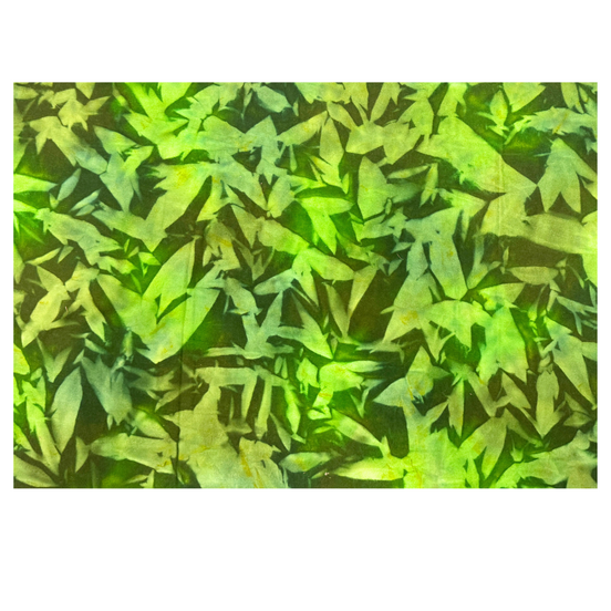 Flannel Leaf Shadow Brite Green