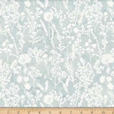 Bali Batik Ditsy Flowers Frost