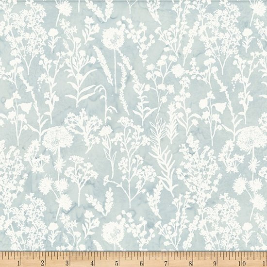 Bali Batik Ditsy Flowers Frost