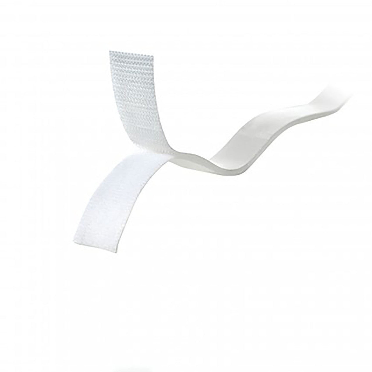 VELCRO Brand Fastener Sticky Back for Fabric 24in x 3/4 White Tape