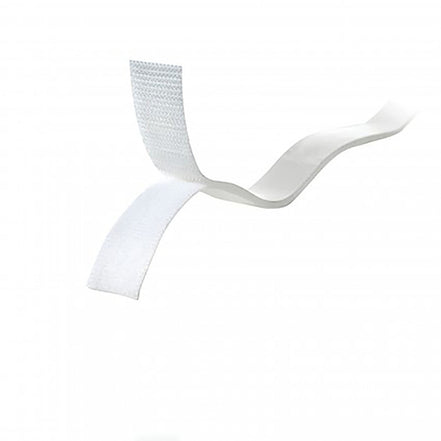 VELCRO Brand Fastener Sticky Back for Fabric 24in x 3/4 White Tape
