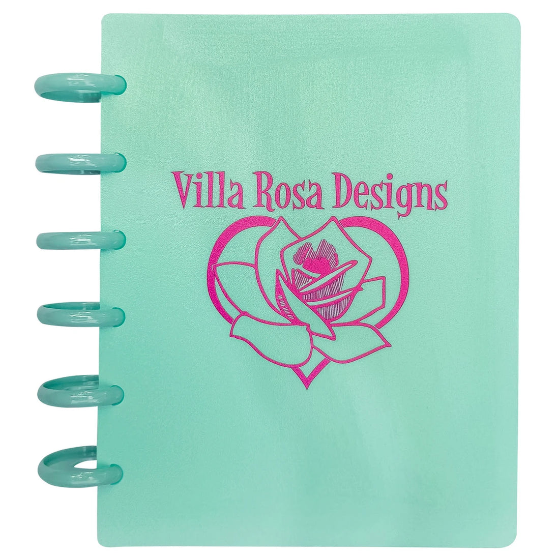 Villa Rosa Postcard Pattern Binder - Teal