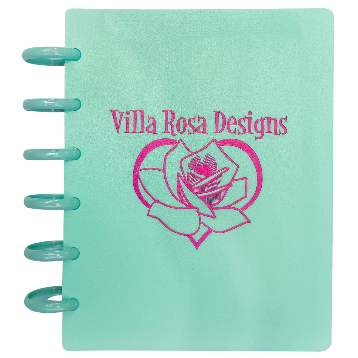 Villa Rosa Postcard Pattern Binder - Teal