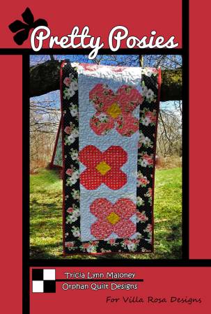 Villa Rosa Pretty Posies Table Runner Pattern