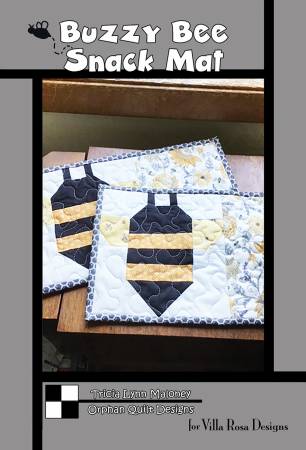 Buzzy Bee Snack Mat by Villa Rosa Design