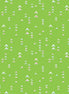 Pattern of small white and pink triangles on a green background