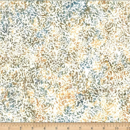 Bali Batik Big Floral Tan
