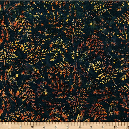 Bali Batik Pine Fern Midnight