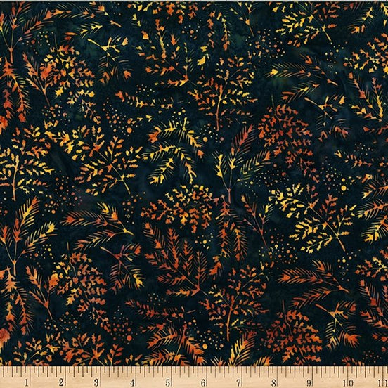 Bali Batik Pine Fern Midnight
