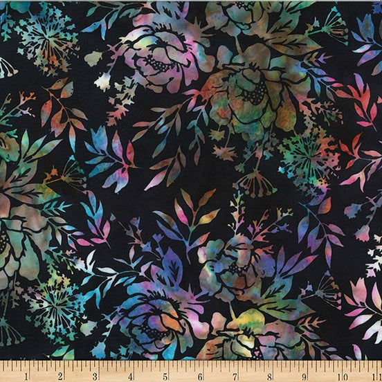 Bali Batik Floral/Leaves Spectrum