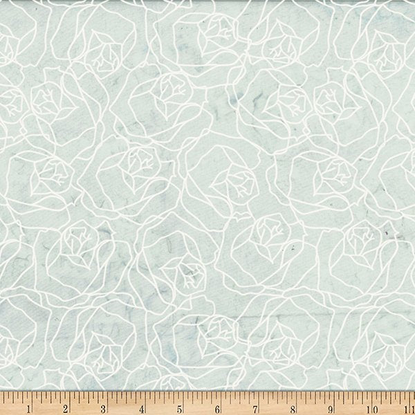Bali Batik Rose Lines Iceberg