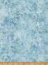 Hoffman Spectrum Print Tree Line Ditsy Leaves Blue