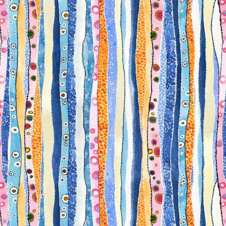 Wild Waters Dotty Stripe